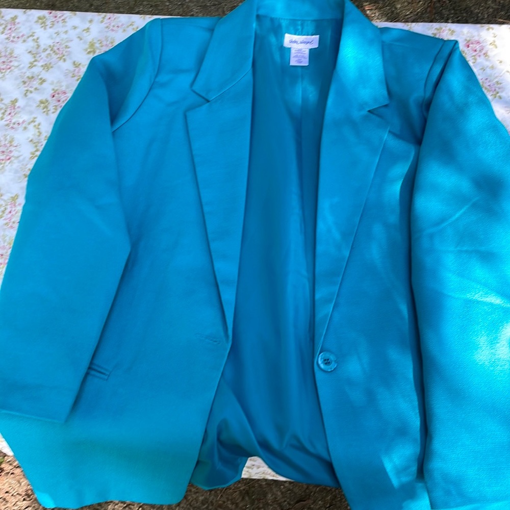 Turquoise Blazer